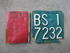 License plate italy usato  Ostra Vetere
