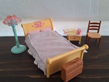 Vintage Loving Family Fisher Price Bed Table Tray Suitcase Phone Bedroom Set comprar usado Vintage Loving Family Fisher Price Bed Table Tray Suitcase Phone Bedroom Set comprar usado  Enviando para Brazil