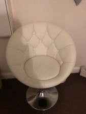 White faux leather for sale  YORK