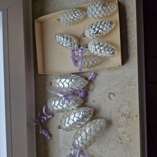 Christbaumschmuck zapfen stüc gebraucht kaufen  Lisberg