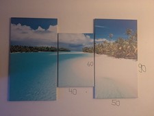 Wandbild teilig strand gebraucht kaufen  Rosenheim