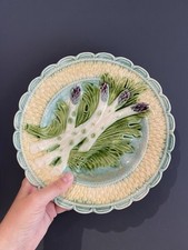 Assiette ancienne barbotine d'occasion  Amplepuis