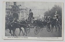 22091 Cartolina - Arrivo di Giorgio I re di Grecia - VG 1907 comprar usado  Enviando para Brazil