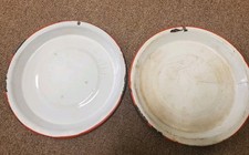 Pair vintage enamelware for sale  Lapeer