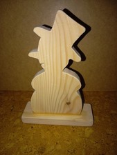 Schneemann holz weihnachtsdeko gebraucht kaufen  Küssaberg