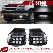 For 2003-2007 Chevy Silverado Avalanche LED Fog Lights Front Bumper Driving Lamp comprar usado For 2003-2007 Chevy Silverado Avalanche LED Fog Lights Front Bumper Driving Lamp comprar usado  Enviando para Brazil