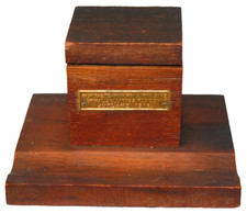 Inkwell teak wood for sale  TOTNES
