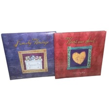 Álbuns de fotos de scrapbook de herança familiar e coração e alma "Love Is Everything" comprar usado  Enviando para Brazil