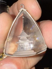 Vintage reverse carved for sale  Manheim