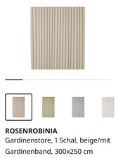 Ikea rosenrobinia vorhänge gebraucht kaufen  Bonn