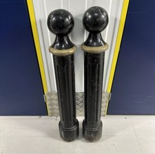 Pair wooden bollards for sale  NEWTON-LE-WILLOWS