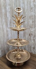 Vtg brass tiered for sale  Proctorville