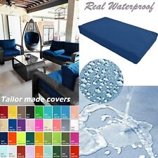 CAPA FEITA SOB MEDIDA*Almofada de banco de pátio impermeável ao ar livre balanço sofá-cama Dw27 comprar usado  Enviando para Brazil