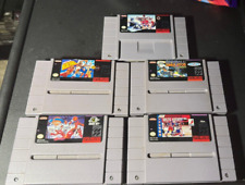 LOTE DE 5 jogos esportivos para SNES. NCAA / Bill Lambeer / NLHPA / BS1000 / Stanley Cup comprar usado  Enviando para Brazil