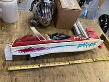 Antigo Tyco Barco de Corrida Alimentado por Bateria RC Rip tide 21 Brinquedo Controle Remoto, usado comprar usado  Enviando para Brazil