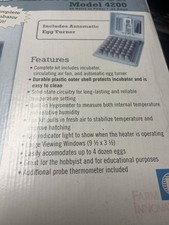 Farm innovations incubator for sale  New Kensington
