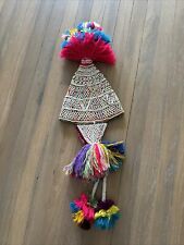 Chapéu peruano unissex feito à mão com miçangas coloridas Chullo - Arco-íris / Estranheza / Folkart comprar usado  Enviando para Brazil