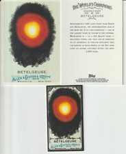 Betelgeuse, 2010 Allen & Ginter's #68, lote com 2 cartas + mini cartão Black Border, usado comprar usado  Enviando para Brazil