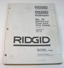 Ridgid kollmann manuale usato  Spedire a Italy
