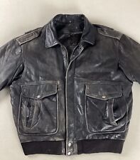 Vintage leather flight for sale  ROYSTON