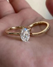 Bridal set moissanite for sale  Edison
