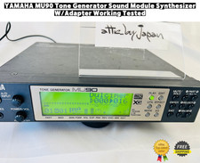 YAMAHA MU90 Generador de Tonos Módulo de Sonido Sintetizador con Adaptador Funcionamiento Probado segunda mano  Embacar hacia Mexico