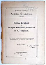 Ländliche verhältnisse herzo gebraucht kaufen  Braunschweig