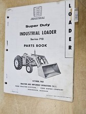 Carregador Ford Industrial Super Duty Series 712, livro de peças vintage 1964 comprar usado  Enviando para Brazil