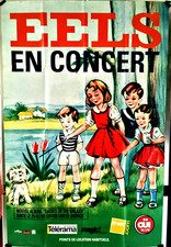 Eels affiche originale d'occasion  Wingles