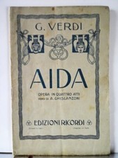 Verdi aida libretto usato  Mira