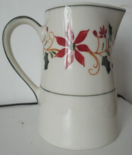 Christmas flower jug for sale  BROADSTAIRS