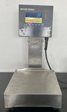 Tampo de mesa Mettler Toledo aço inoxidável 10" x 10" bancada de alta precisão escala 15, usado comprar usado  Enviando para Brazil