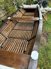 Ruderboot nordischem stil gebraucht kaufen  Radevormwald