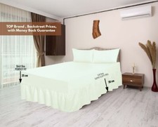 Plain polycotton valance for sale  OLDHAM