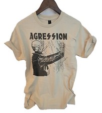 Camiseta Agression Band US Punk Hardcore comprar usado  Enviando para Brazil