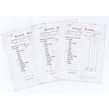 1874 billhead porter for sale  GLASGOW