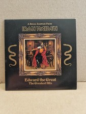 VERY RARE UK CD 5 TRACK PROMO ALBUM OF "EDWARD THE GREAT" BY IRON MAIDEN, usado comprar usado  Enviando para Brazil