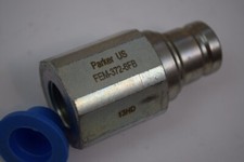 1 x Parker FEM-372-6FB acoplamento rápido hidráulico face plana ISO G 3/8" fêmea BSPP comprar usado  Enviando para Brazil
