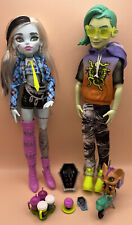 Usado, Monster High Coffee Break Frankie Stein & Deuce Gorgon Muñeca Set Suelto segunda mano  Embacar hacia Argentina