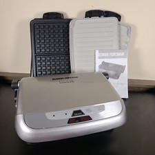 George Foreman Evolve Grill System GRP4842P - Chapa de cerâmica e placas de waffle comprar usado  Enviando para Brazil