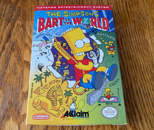 Os Simpsons: Bart vs. Pôster The World completo na caixa Nintendo NES sem reserva-ESTADO PERFEITO comprar usado  Enviando para Brazil