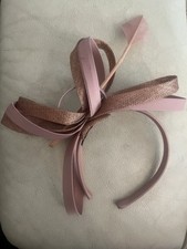 Dusky pink fascinator for sale  PRESTON