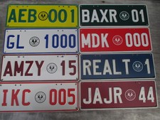 8 placas personalizadas cores diferentes 2003-2014 Austrália do Sul comprar usado  Enviando para Brazil