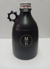 Contenedor de cerveza de cerámica Portland Growler 64 OZ con mango de piñón segunda mano  Embacar hacia Argentina