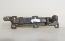 Fechadura de porta de ferro vintage parafuso deslizante portão antigo 6" comprar usado  Enviando para Brazil