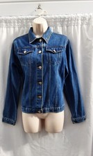 Denim jacket blue for sale  STOKE-ON-TRENT