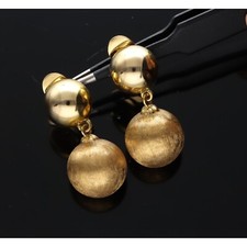 Orecchini palline oro usato  Sustinente