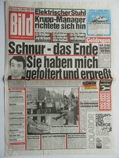 Bild zeitung 1990 gebraucht kaufen  Rimbach