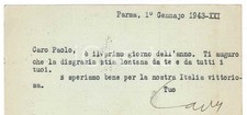 1943 parma aurelio usato  Milano