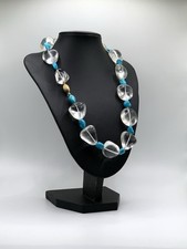 Collana vintage cristallo usato  Brescia